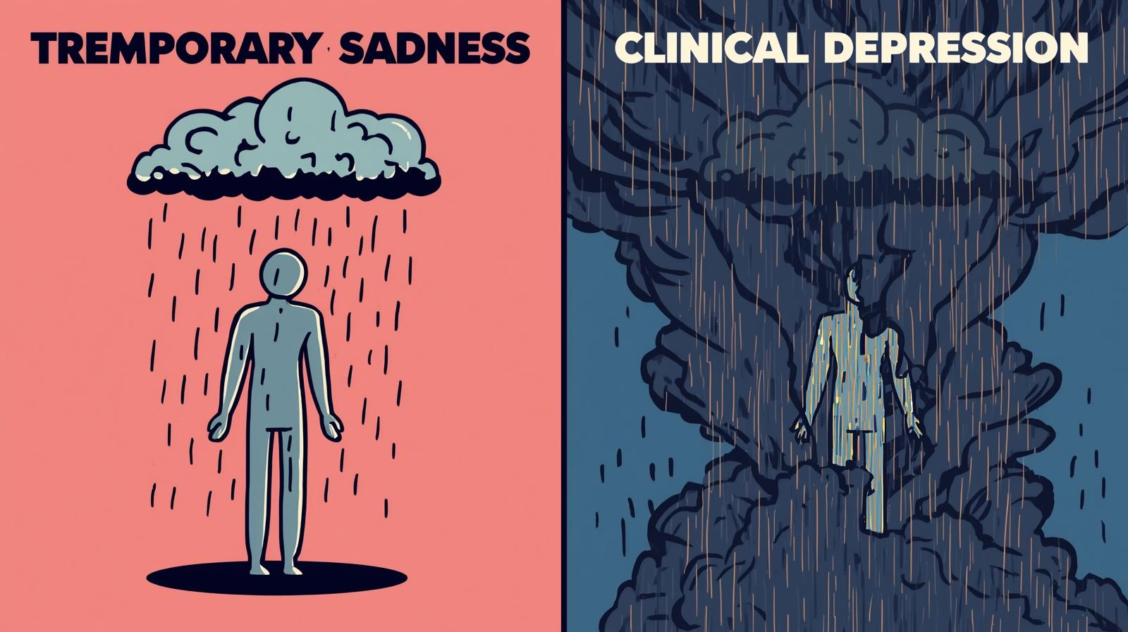 Understanding the Difference: Being Depressed vs. Having Depression as ...