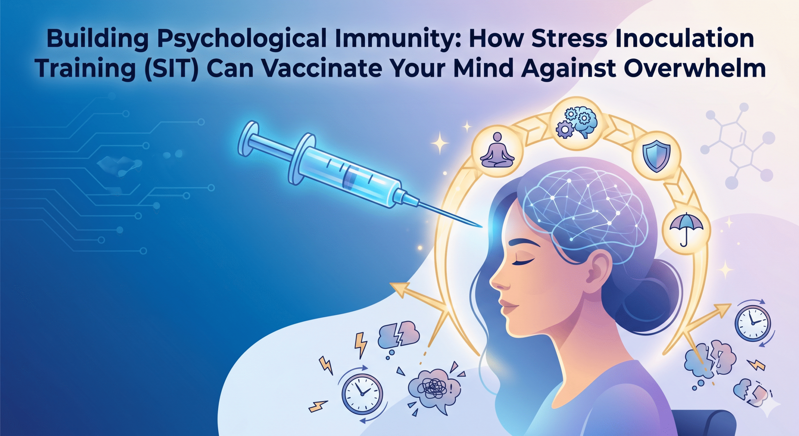 Read more about the article Building Psychological Immunity: How Stress Inoculation Training (SIT) Can Vaccinate Your Mind Against Overwhelm